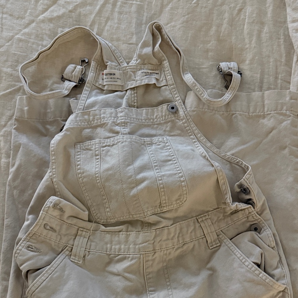 cotton on utility canvas overall size 8 - Picture 5 of 8